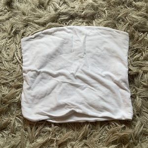 white brandy melville tube top